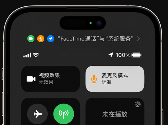 保靖苹果授权维修网点分享iPhone在通话时让你的声音更清晰 